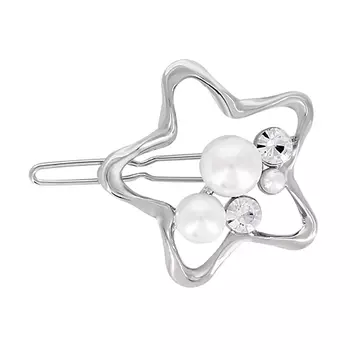 Заколка LADY PINK metal