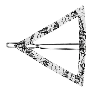 Заколка LADY PINK plastic