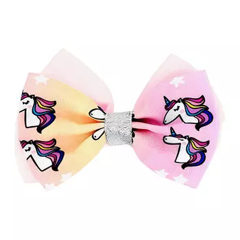 Заколка MISS PINKY бант