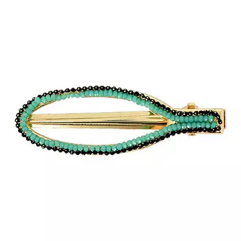 Заколка зажим LADY PINK CRYSTAL decore