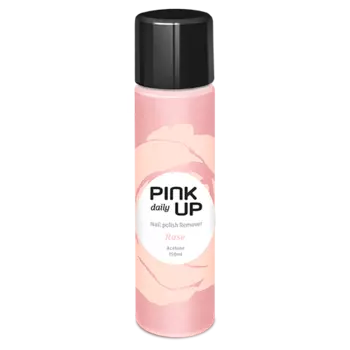 Жидкость для снятия лака PINK UP DAILY с ацетоном Роза 150 мл