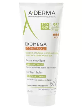 A-Derma Exomega Control бальзам для лица и тела смягчающий 200 мл