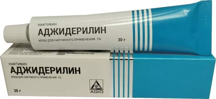 Аджидерилин, крем для наружного применения 1%, туба 30 г