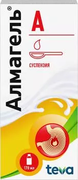 Алмагель А, суспензия 170 мл