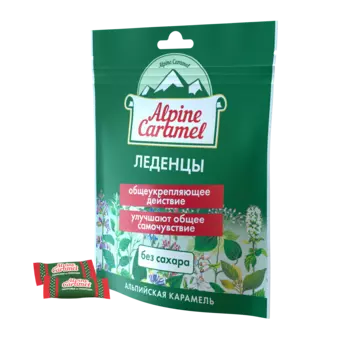 Alpine Caramel, леденцы