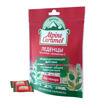 Alpine Caramel, леденцы