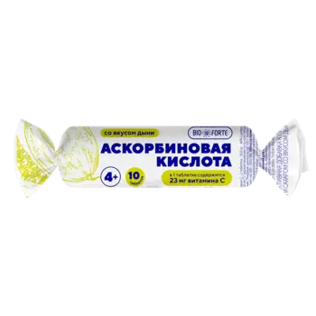 Аскорбиновая кислота Солнышко BioForte, таблетки
