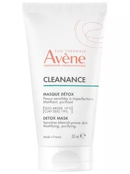 Avene Cleanance, маска-детокс для глубокого очищения, 50 мл