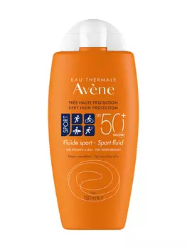 Avene, солнцезащитный флюид Спорт SPF50+, 100 мл