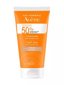 Avene солнцезащитный крем тонирующий SPF50+, 50 мл