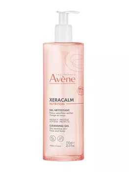 Avene XeraCalm Nutrition гель легкий питательный очищающий 750 мл