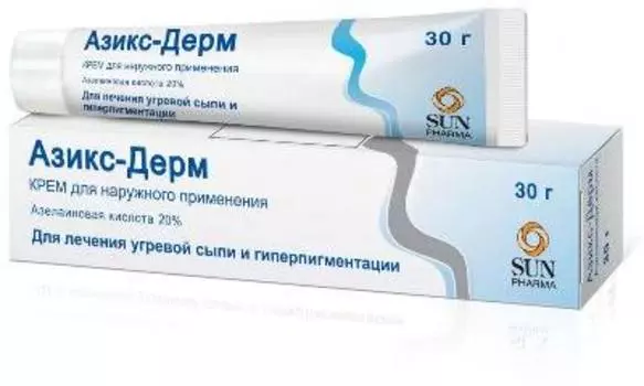 Азикс-Дерм, крем 20%, 30 г