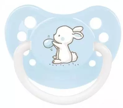 Canpol Пустышка анатомическая, силиконовая, Little cuties, 1 шт., 6-18 месяцев