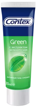 Contex, гель-смазка Green с антиоксидантами, 30 мл