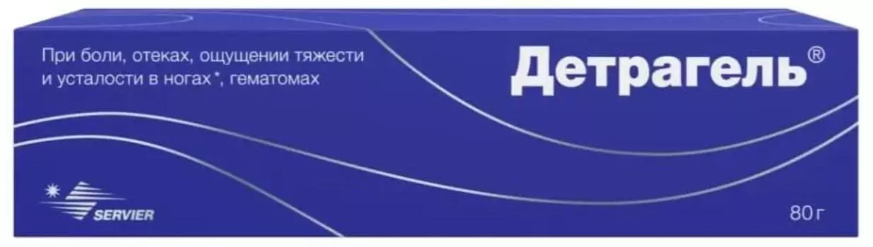 Детрагель, гель, 80 г
