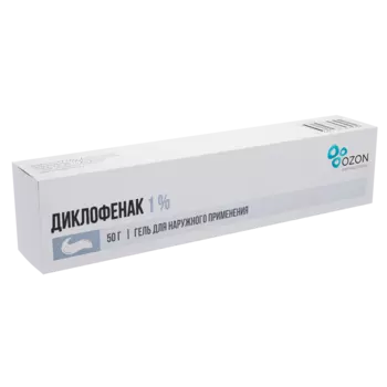 Диклофенак гель для наружного применения 1% 50г