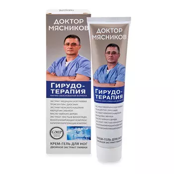 Доктор Мясников Гирудотерапия, крем-гель