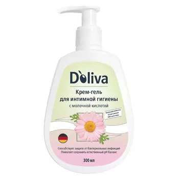 Doliva крем-гель для интимной гигиены 300 мл