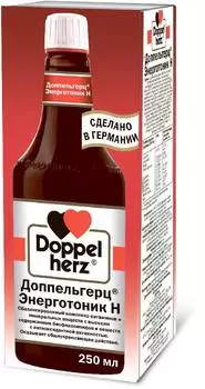 Доппельгерц Энерготоник Н, эликсир, 250 мл