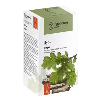 Дуба кора фильтр-пакеты 1,5 г, 20 шт.