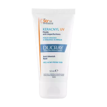Ducray Keracnyl UV флюид для жирной кожи SPF50+, 50 мл