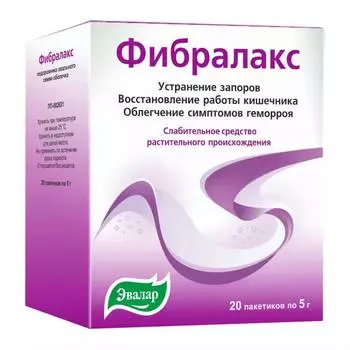 Фибралакс, порошок 5 г, 20 шт.