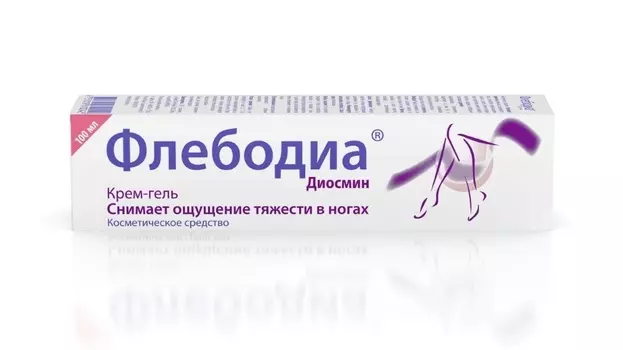 Флебодиа, крем-гель для ног, 100 мл
