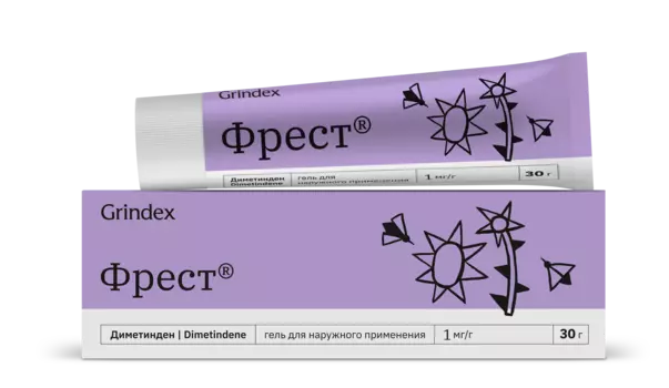 Фрест, гель для наружного применения 1 мг/г, туба 30 г