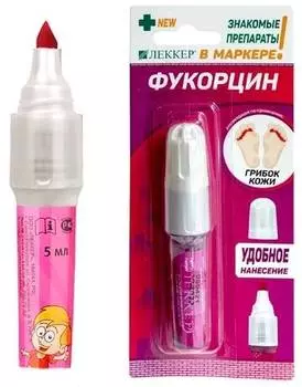 Фукорцин-Леккер, фломастер 5 мл