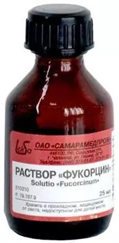 Фукорцин, раствор, 25 мл