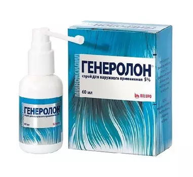 Генеролон, спрей 5%, 60 мл