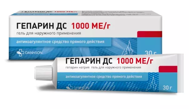 Гепарин ДС, гель, 1000 МЕ/г