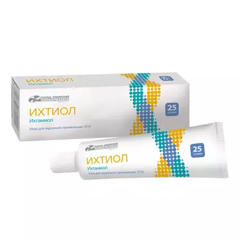 Ихтиол, мазь, 10 %