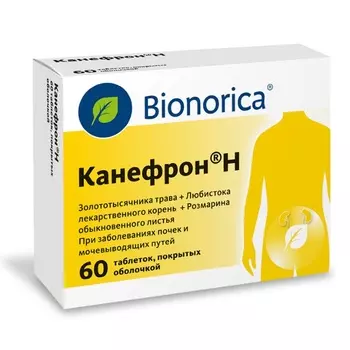 Канефрон Н, таблетки покрыт. плен. об., 60 шт.