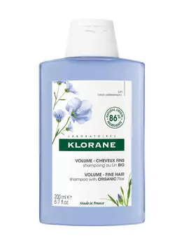Klorane Льняное волокно шампунь для волос 200 мл