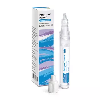 Кватран ксило, капли, 0.05%