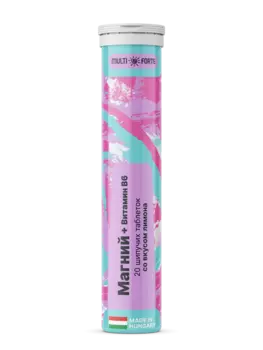 Магний + Витамин В6 MultiForte, таблетки, 4 г