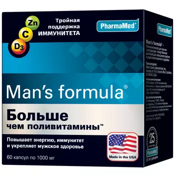 Man's formula, капсулы, 1000 мг