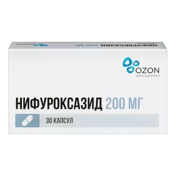 Нифуроксазид, капсулы 200 мг (Озон), 30 шт.
