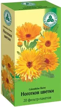 Ноготки цветки, сырье растительное, комплекс