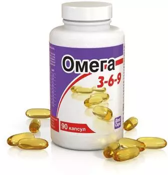 Омега 3-6-9, капсулы 1600 мг, 90 шт.