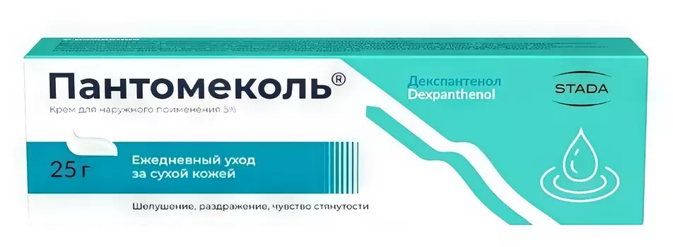 Пантомеколь, крем для наружного применения 5%, туба 25 г