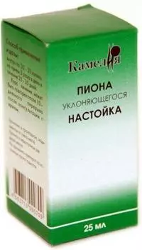 Пиона уклоняющегося настойка, 25 мл (Камелия)