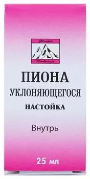 Пиона уклоняющегося настойка, 25 мл (Флора Кавказа)