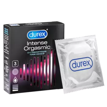 Презервативы Durex Intense Orgasmic, 3 шт.