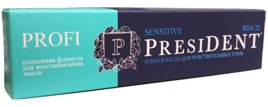 ПрезиДент Профи Сенситив, зубная паста, 50 мл