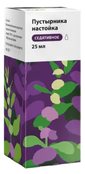 Пустырник настойка, флакон 25 мл