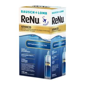 ReNu Advanced, раствор для контактных линз (с контейнером) 100 мл