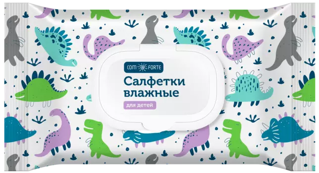 Салфетки ComForte влажные детские, 60 шт.