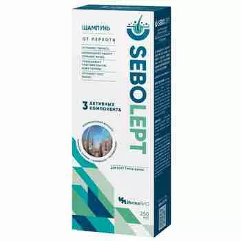 Себолепт, шампунь от перхоти туба, 250 мл